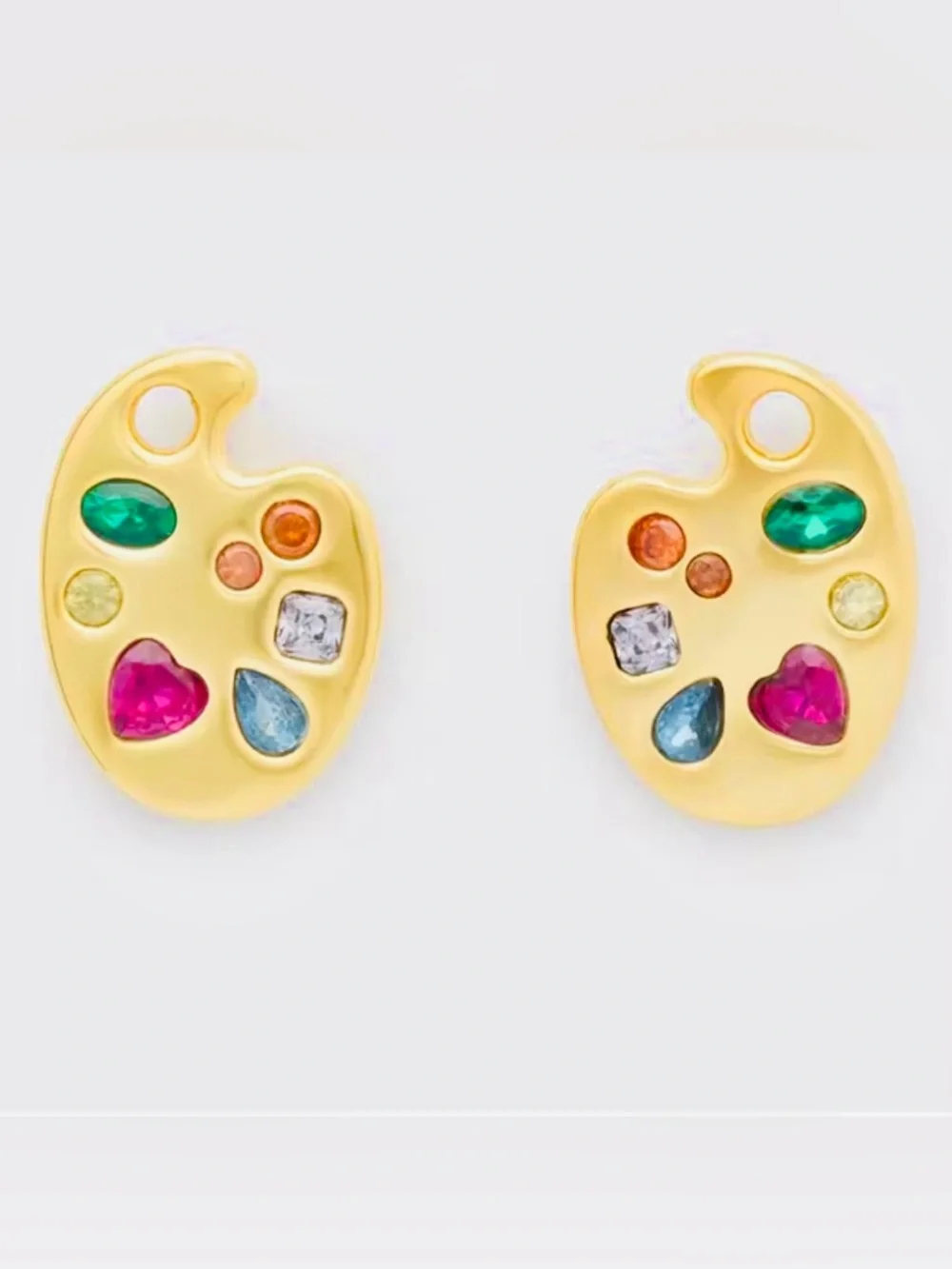 Kate Spade Paint The Town Stud Earrings NEW